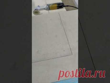 Изготовление умывальников из керамогранита. #ремонт #diy #дизайнинтерьера #умывальник