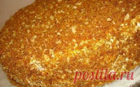 Особенный медовик - очень вкусный рецепт