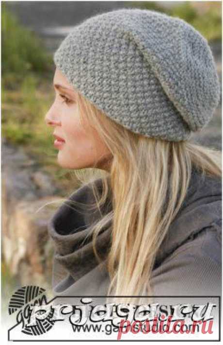 Вязаная шапка спицами для начинающих мастериц