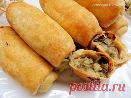 Постные трубочки с капустой. До чего же они вкусны! — Лайм