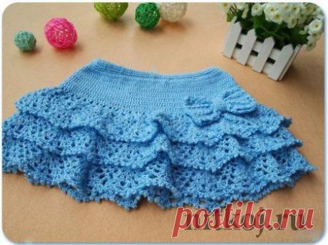 Юбочка крючком от Jolly Jully » Ниткой - вязаные вещи для вашего дома, вязание крючком, вязание спицами, схемы вязания