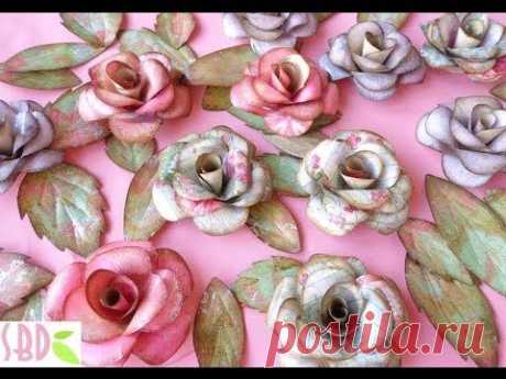 Paper roses and butterflies - ENG Series - YouTube