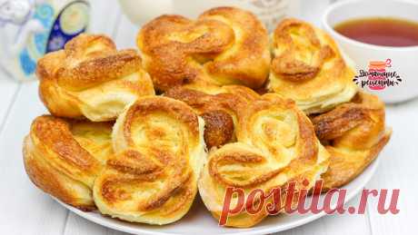 Невесомые плюшки с сахаром – пошаговый рецепт с фотографиями