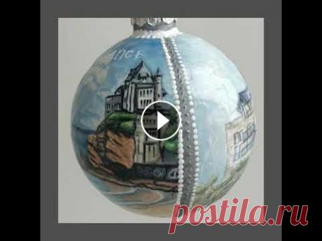 Роспись ёлочных шаров Роспись ёлочных шаров...