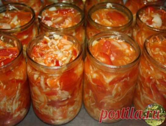 Салат из капусты 