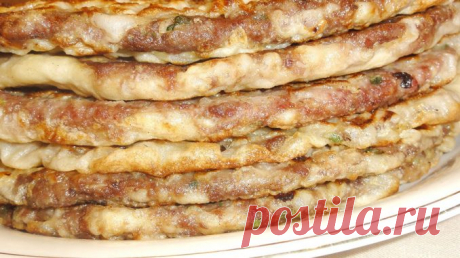 Объедение! Армянская лепешка с мясом! Сочный перекус на скорую руку! — Полезные советы