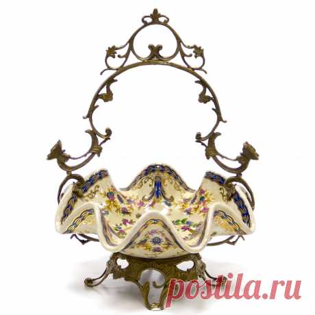 Блюда и вазы, кувшины - Винтаж (Bronza 1895): дворцовый фарфор и бронза для интерьера вашего дома!
