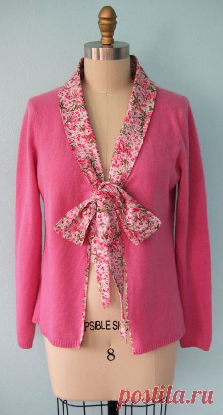 Hello Again and a Refashioned Cashmere Sweater - dolin bliss