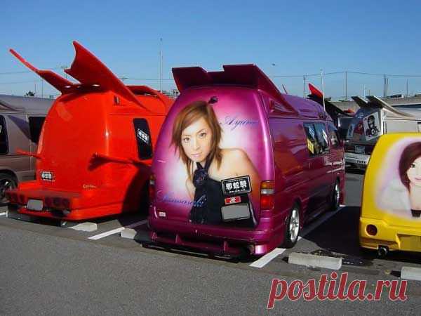 Суровый японский тюнинг / Только машины