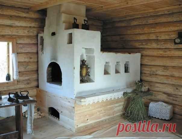 Русская печь.