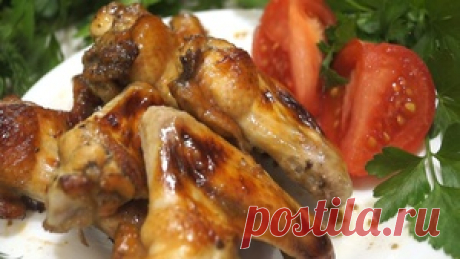 Очень удачный рецепт куриных крылышек с хрустящей корочкой. Весь секрет в маринаде! рецепт с фотографиями