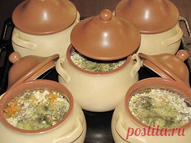 Картошка с мясом в горшочках. | ДОМАШНИЙ ОЧАГ
