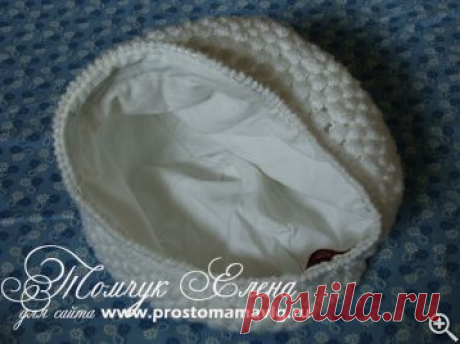 КЕПКА &quot;Шишечки&quot; крючком, описание и схема