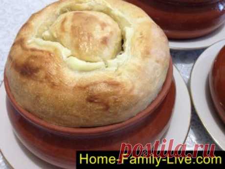 Рыба с картошкой в горшочке/Сайт с пошаговыми рецептами с фото для тех кто любит готовить