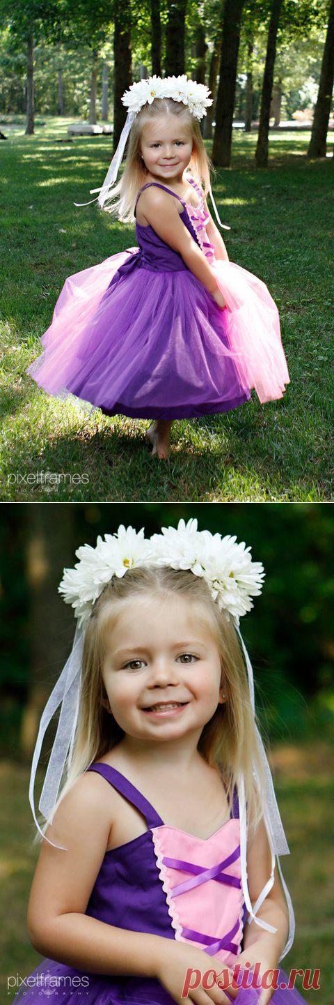 RAPUNZEL dress retro TUTU princess dress от loverdoversclothing