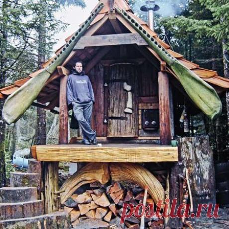 Дачное творчество — забавные домики — 6 соток