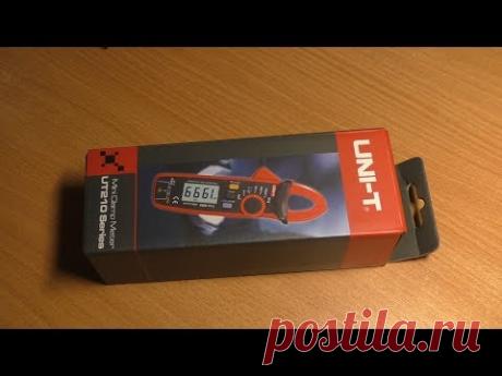 Распаковка и проверка. Токовые клещи UNI-T UT210E №2 с алиэкспресс
