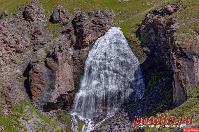 Фото: Водопад Девичьи косы (Чыранбаши-Суу). Пейзажный фотограф Александр Богатырев. Пейзаж - Фотосайт Расфокус.ру