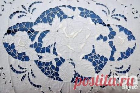 Основы вышивки ришелье. Мастер-классы.