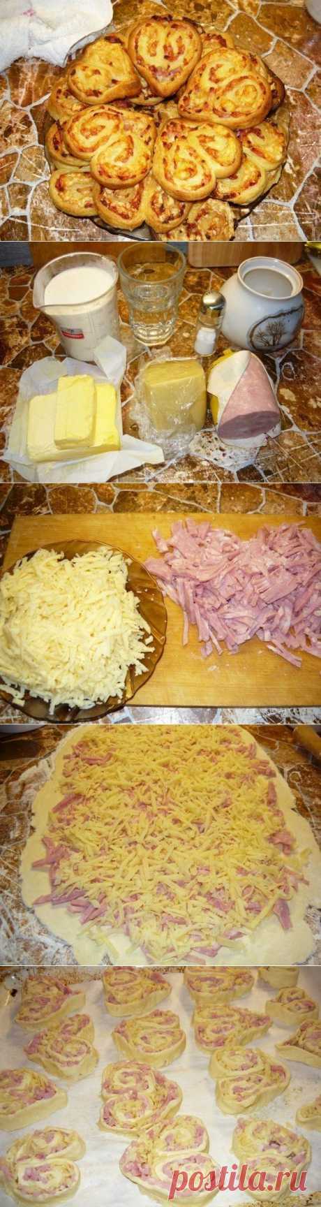 Оригинальное печенье-закуска с мясом