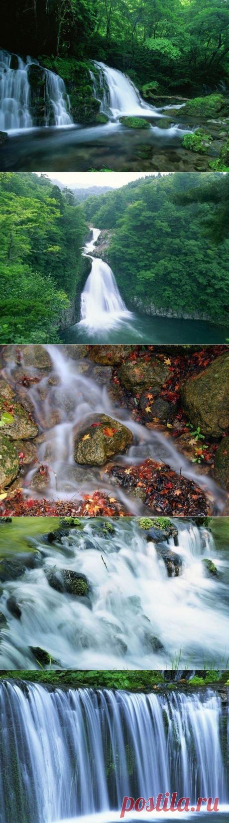 Японские водопады