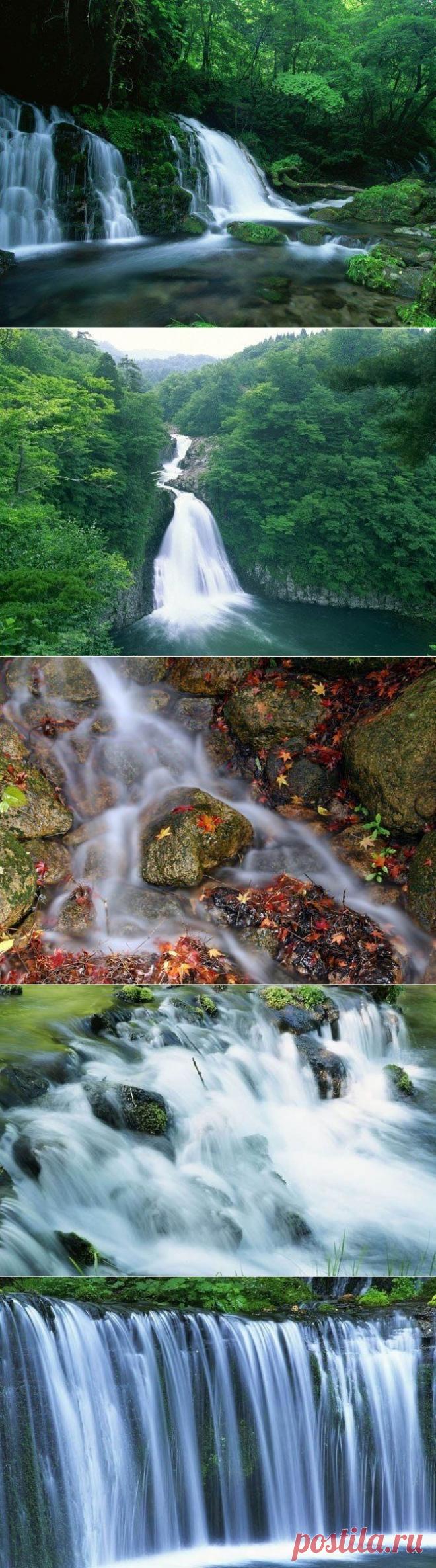 Японские водопады