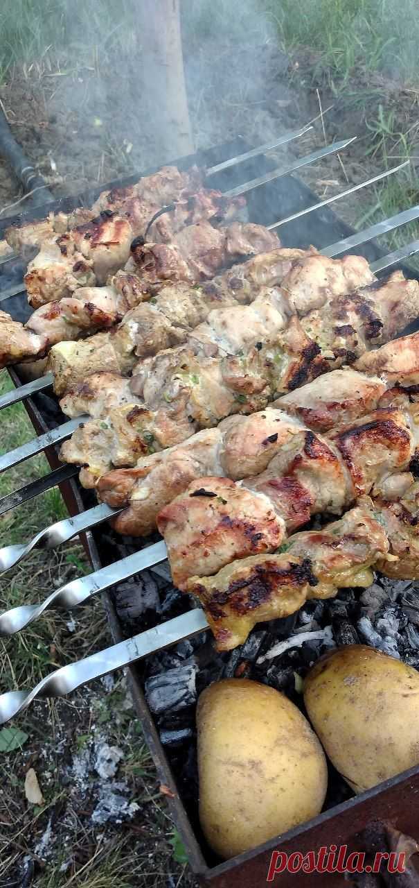Лимонный маринад для шашлыка - рецепт автора Любовь Попова