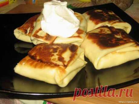 Масленица! Блинчики с творогом готовим сами.