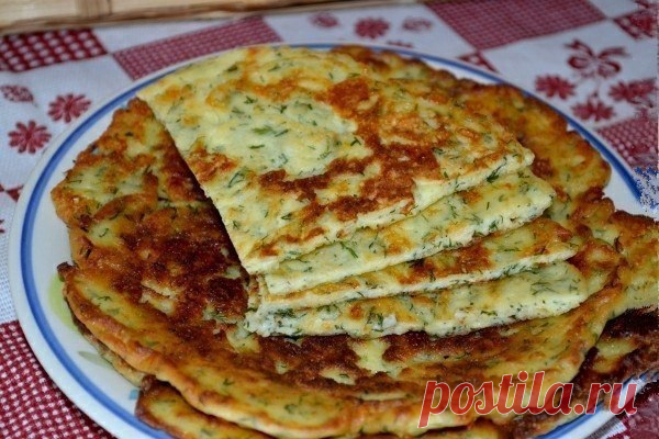 Очень ленивые сырные лепешки — даже руки не испачкаешь!