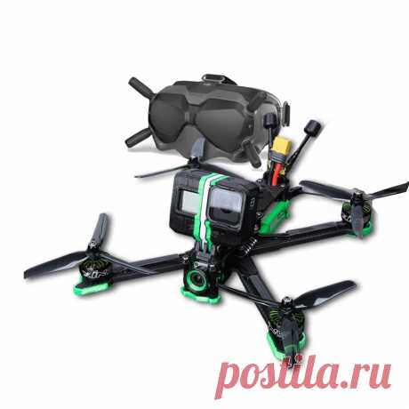 Iflight titan xl5 hd 250mm f7 gps 5 inch 4s / 6s fpv racing drone w/ caddx vista nebula nano v2 & dji v2 fpv goggles Sale - Banggood.com