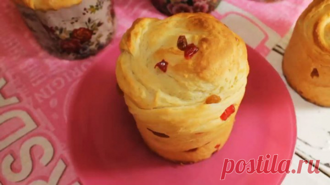 Вкус этого кулича покоряет с первого раза! Очень нежный и богатый, бесподоб