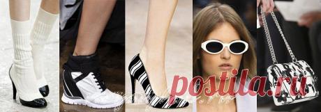 Горячие тренды весна-лето 2014: Черно-белый контраст