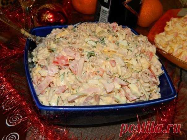 Как приготовить салат праздничный - рецепт, ингредиенты и фотографии