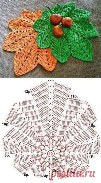 Вязаные мотивы с осенним настроением Конкурс 