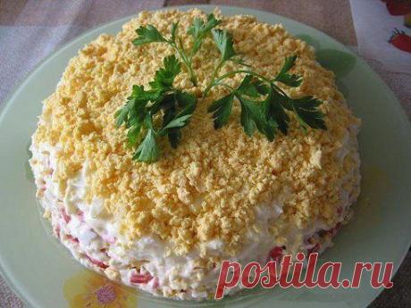 &quot;Слоеный салат&quot;
Ингредиенты: