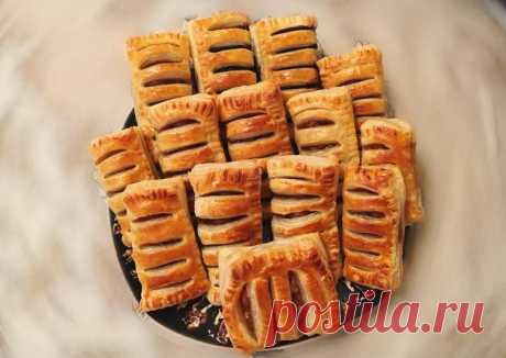 (38) Слойки с яблоком - пошаговый рецепт с фото. Автор рецепта Яна . - Cookpad