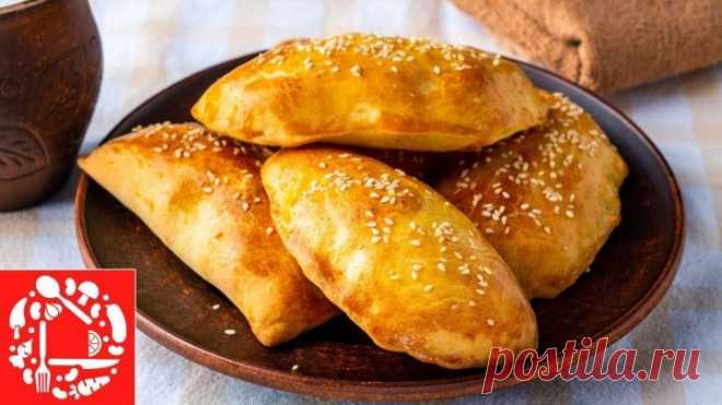 Домашние пирожки с картошкой и сыром! Просто и вкусно для всей семьи!