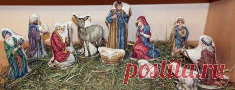 (+1) тема - СВЯТАЯ НОЧЬ РОЖДЕСТВА -Вышивка длиной в год | РУКОДЕЛИЕ