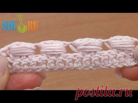 4 видео урока по вязанию необычных блок-столбиков.