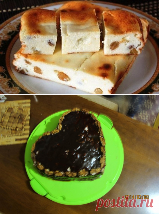 Фантастически вкусная творожная запеканка