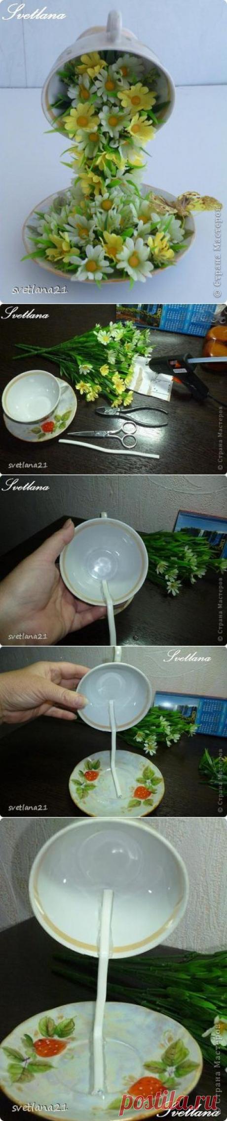 Цветочные чашечки процесс изготовления | Страна Мастеров