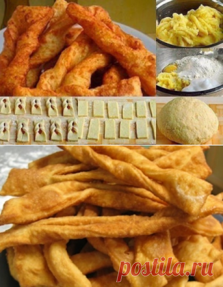 Картофельный хворост - идеальный гарнир к мясу и рыбе