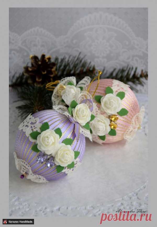 Елочные шары ручной работы купить в Минске и Беларуси, цены на HandMade
