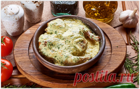 Цыпленок Чкмерули - звезда грузинской кухни! Пошаговый рецепт с фото!