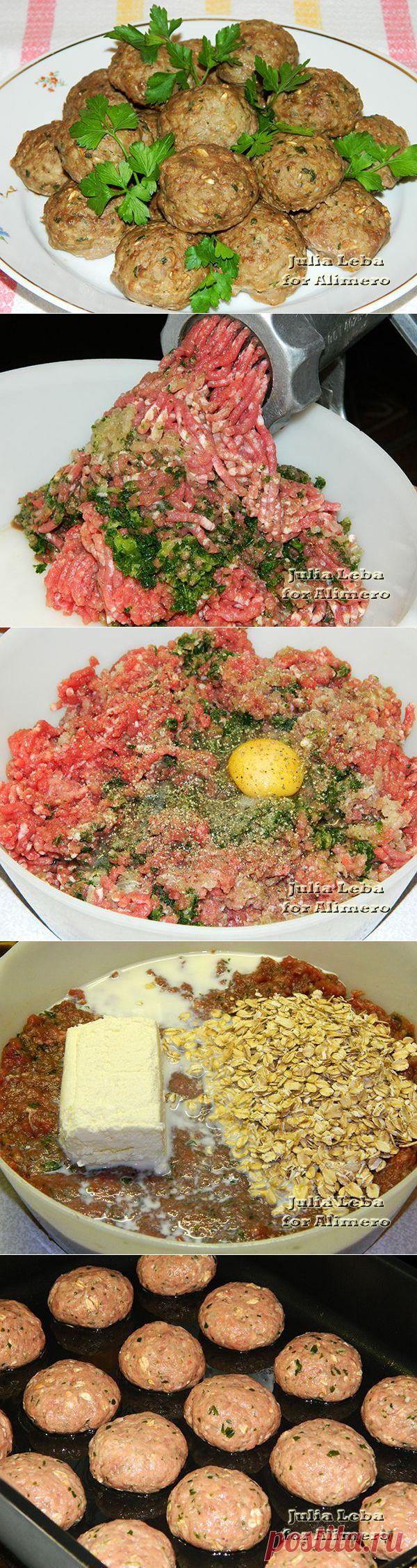 Мягкие запечённые фрикадельки | Ваши любимые рецепты