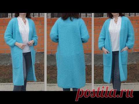 [Вязание] Невесомые кардиганы из мохера. Подборка моделей с описанием и МК