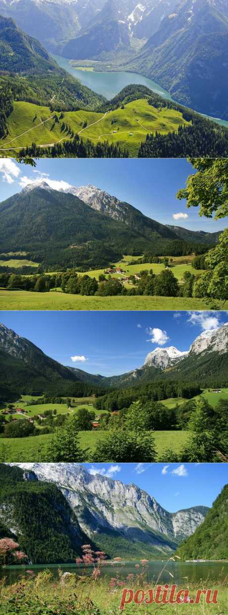 Берхтесгаден. Баварские Альпы.