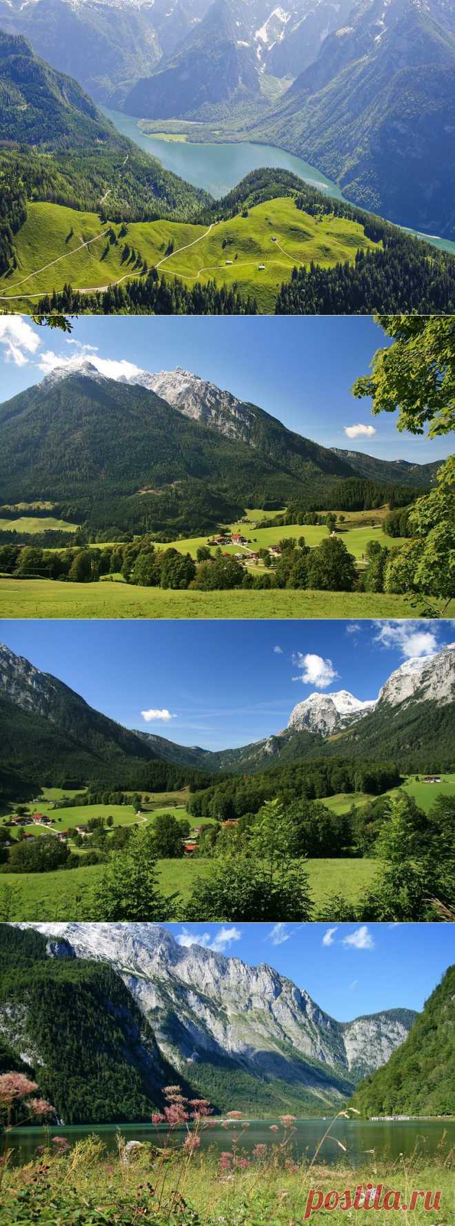 Берхтесгаден. Баварские Альпы.