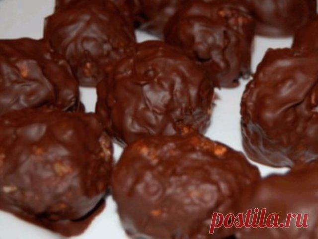 Домашние конфеты «Метеорит». Намного вкуснее, чем покупные.