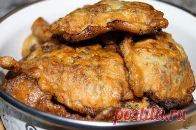 Уверяю, так вы еще не готовили — печень в очень оригинальном кляре